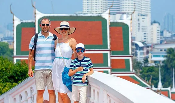 Viajar a Bangkok con niños