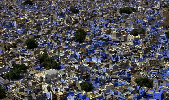 Ciudad de Jodhpur en India