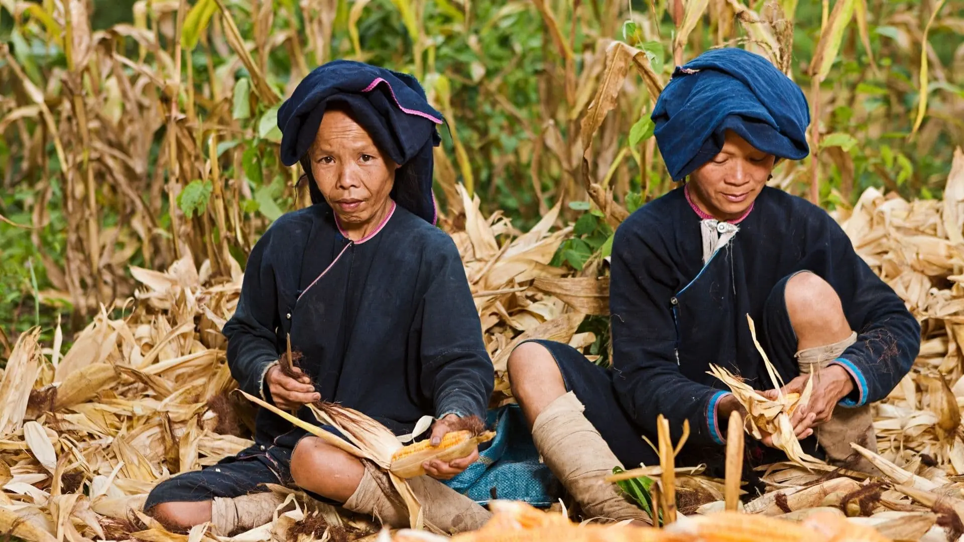 Mujeres tribus de laos