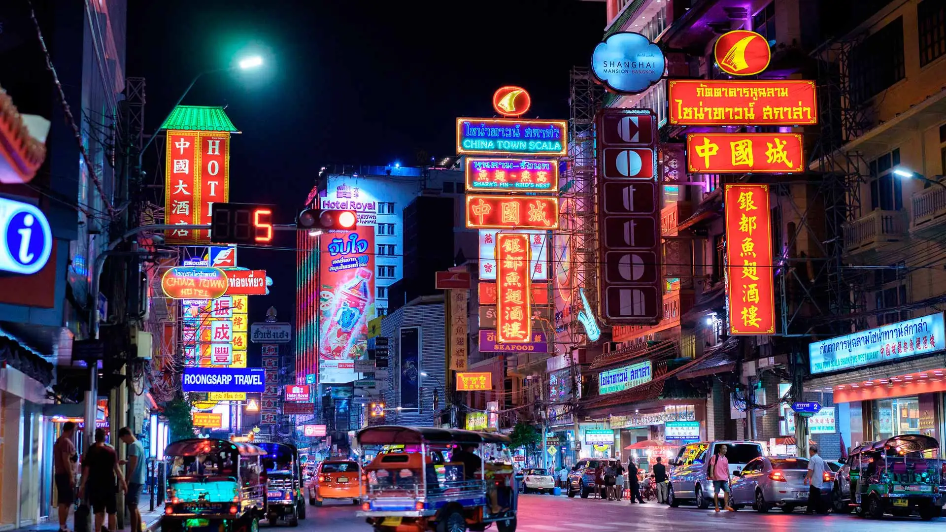 El barrio chino de Bangkok