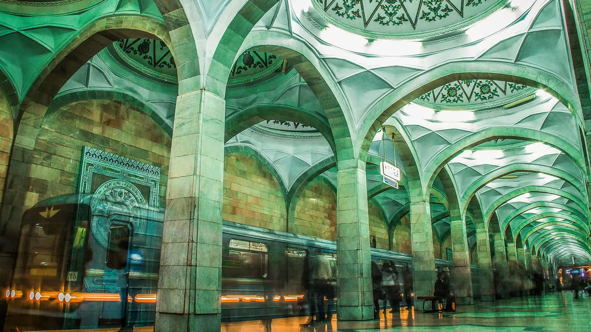 Uno de los metros más bonitos del mundo 