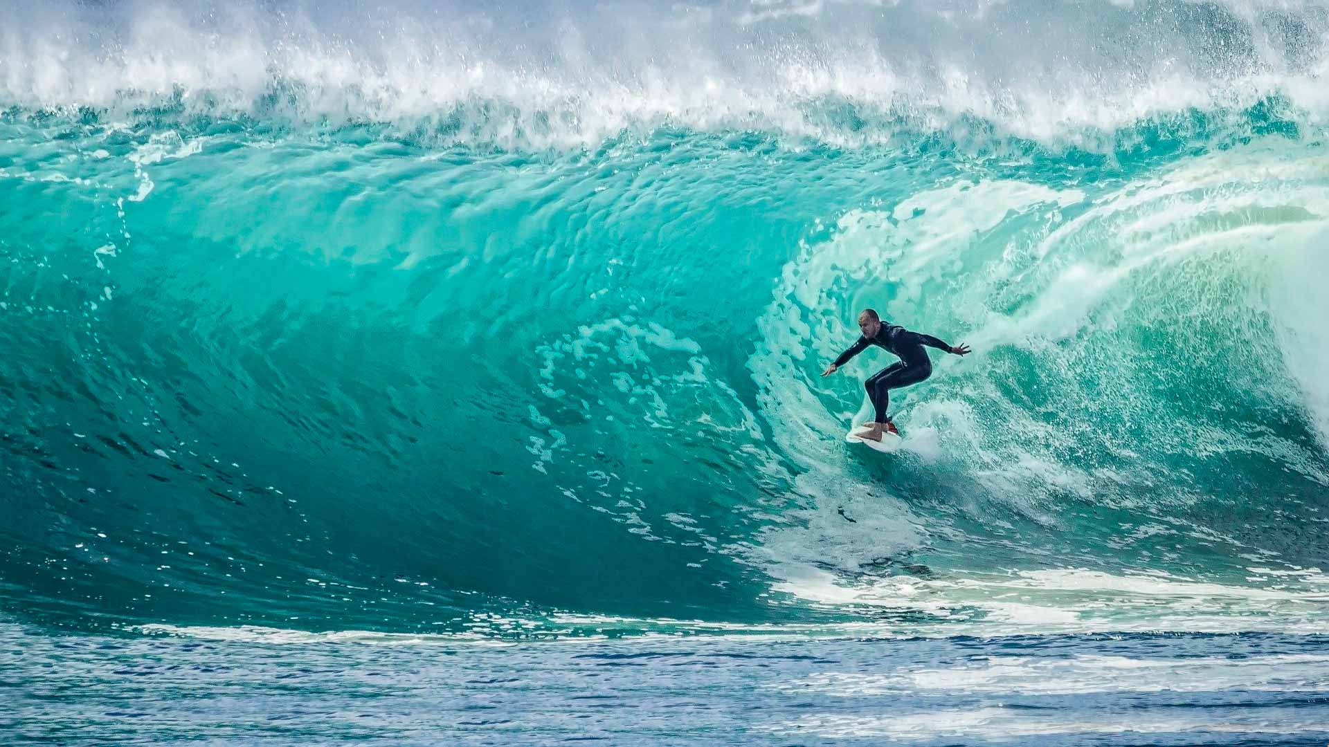 La playa de Ahangama, ideal para los que desean hacer surf