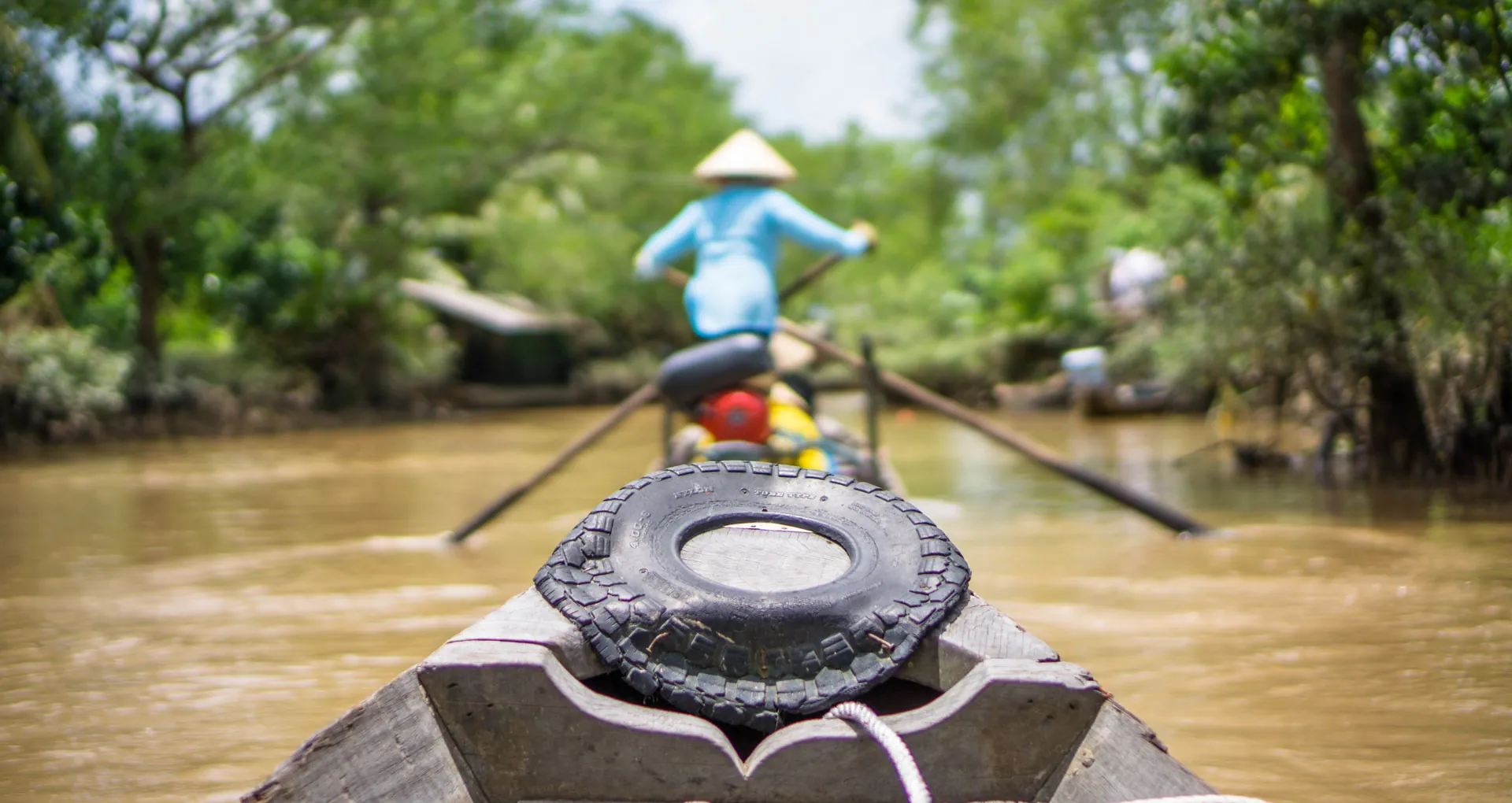 Visita el Delta de Mekong en Vietnam cuando viajes con niños