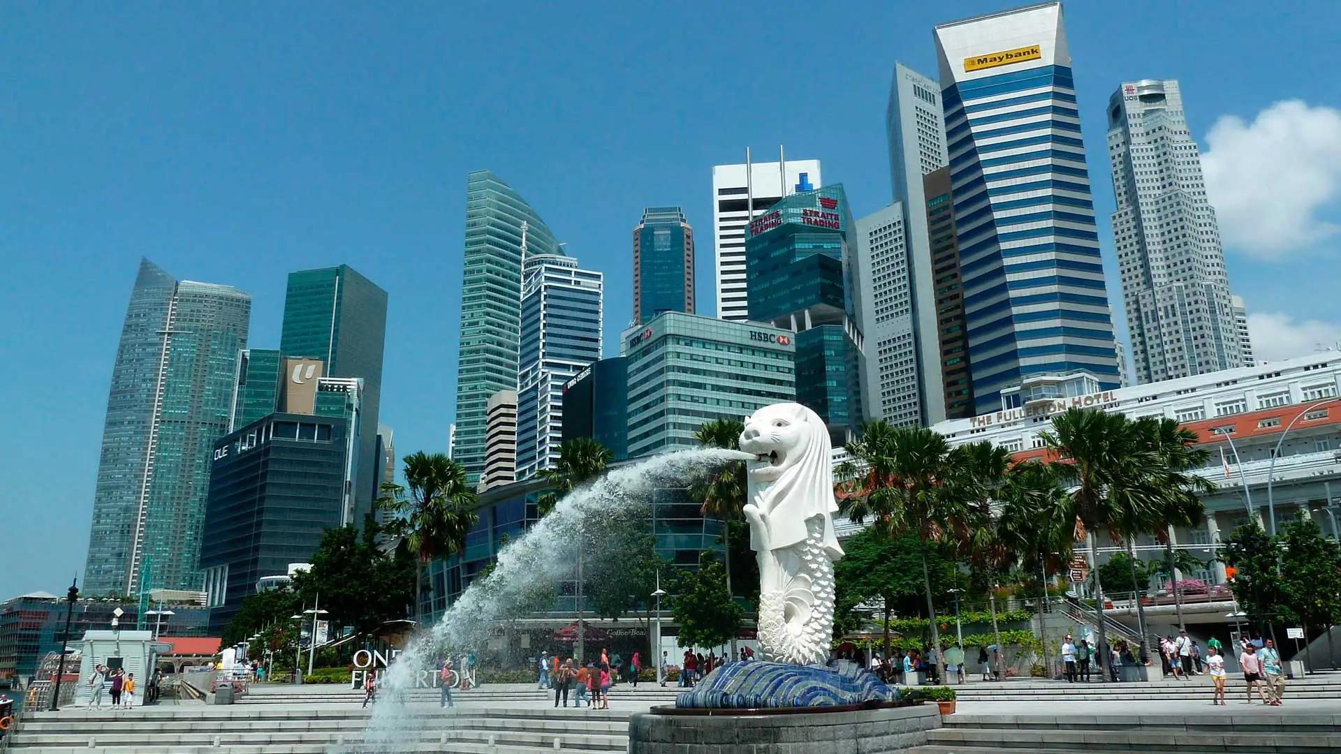 Merlion Park Singapur