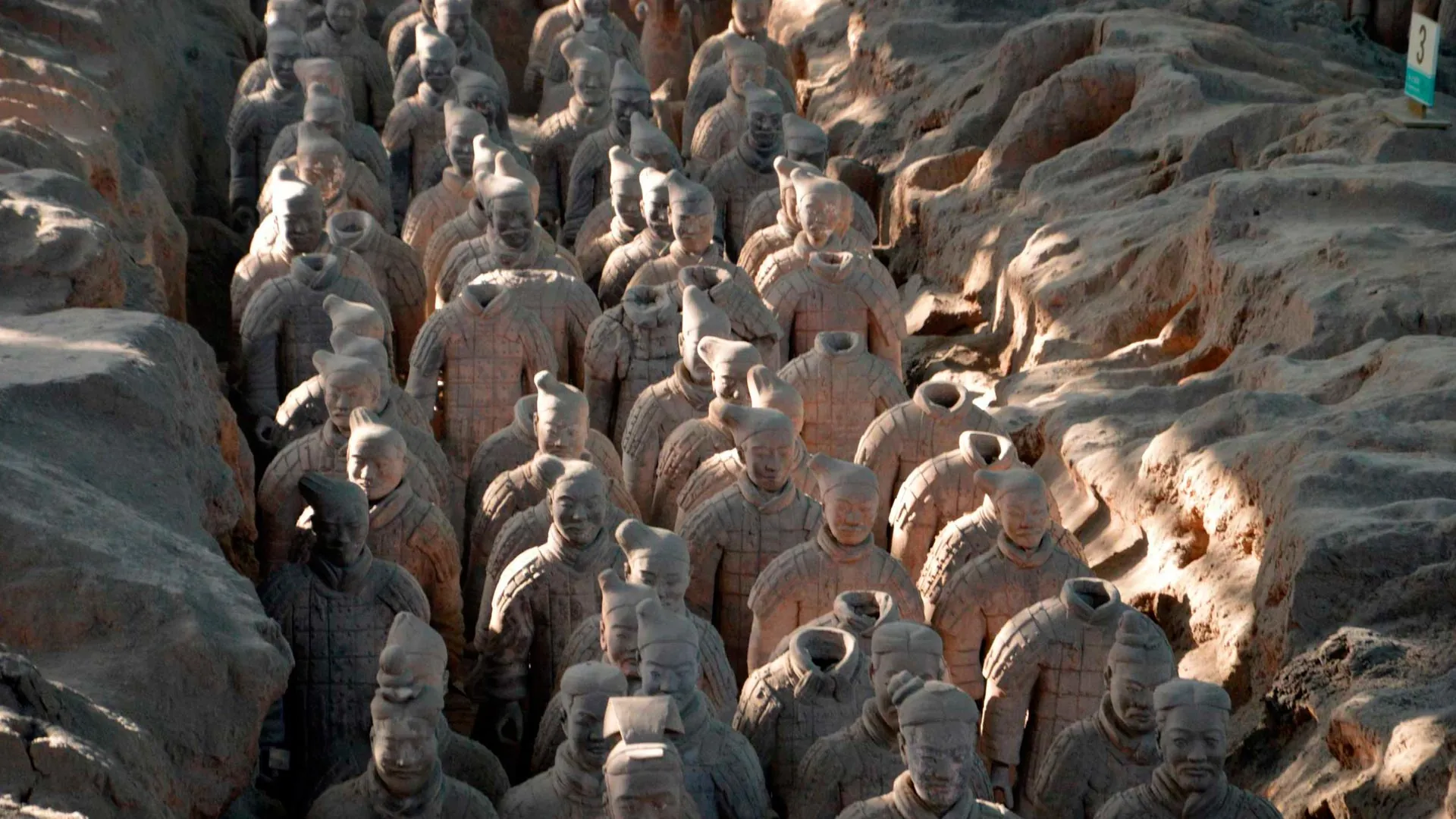 guerreros de terracota de Xian