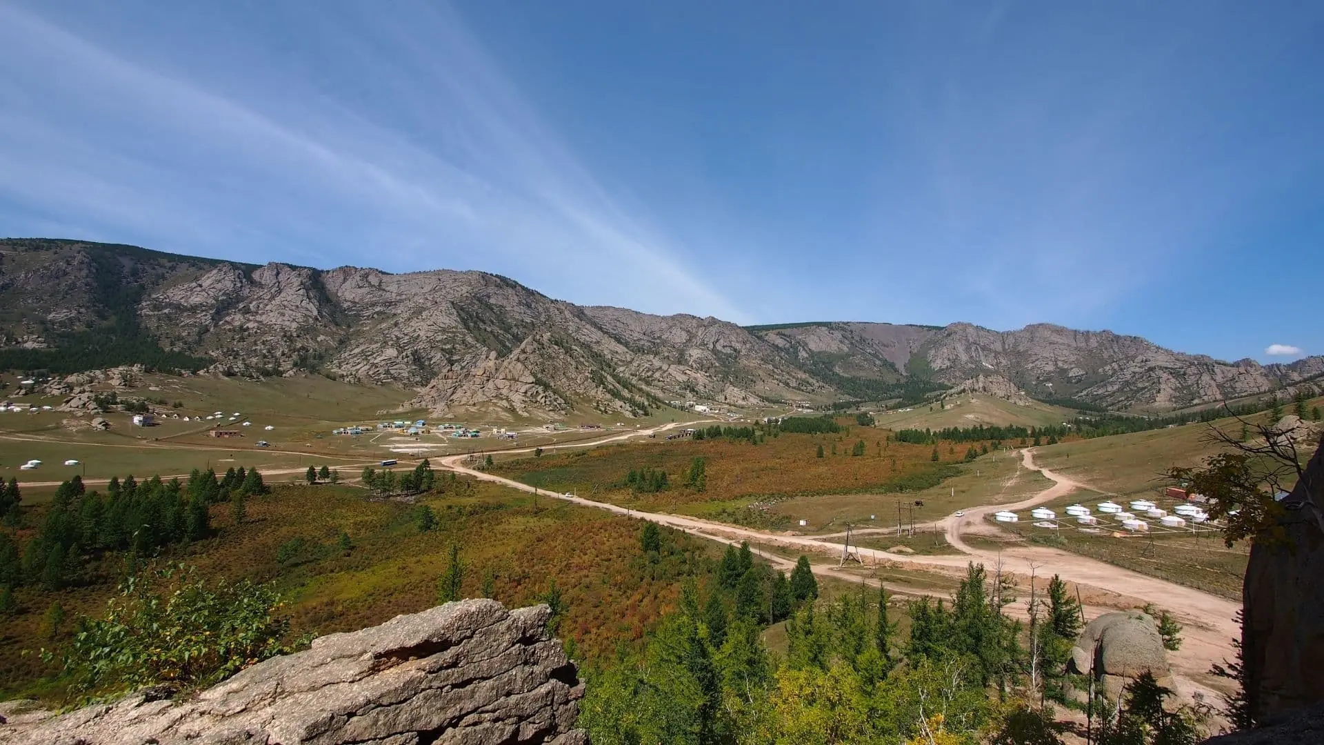 Parque Nacional de Terelj en Mongolia