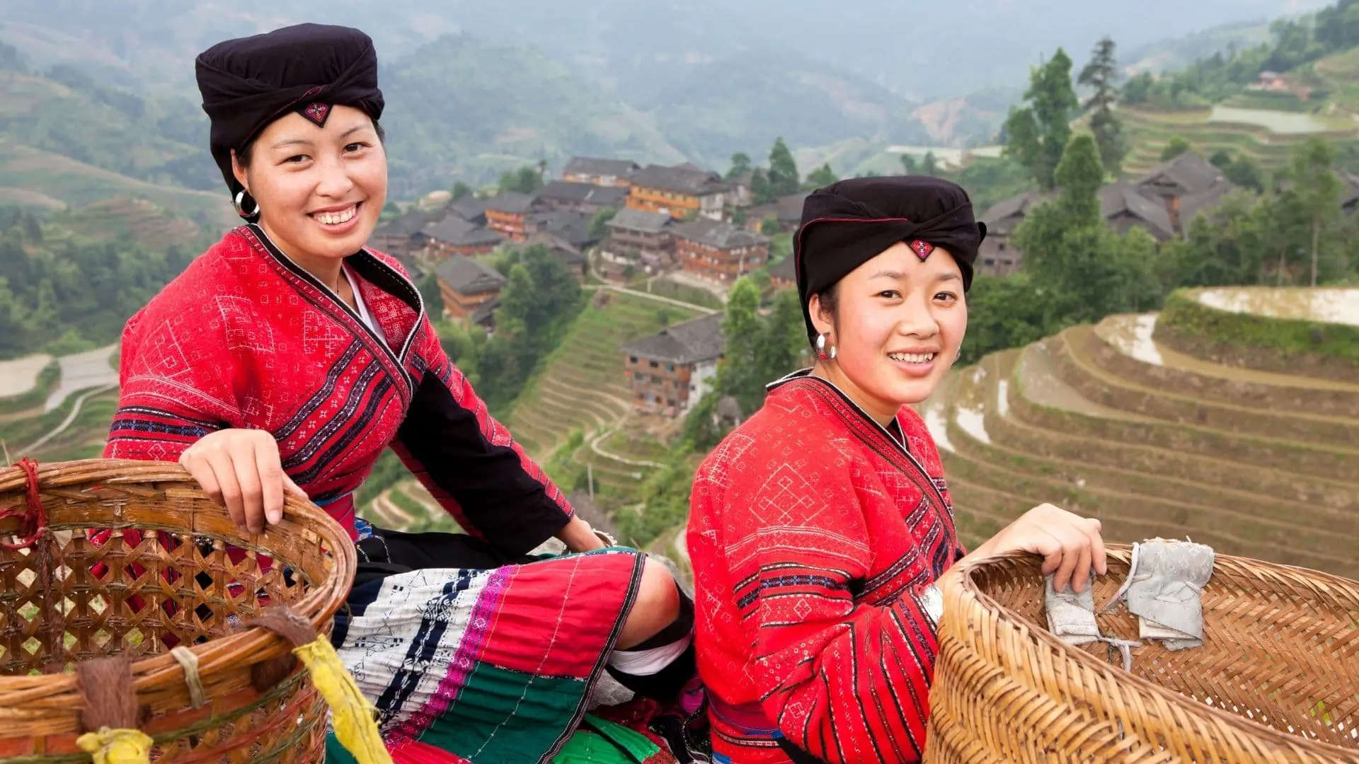Mujeres de la Tribu Yao en Tailandia 