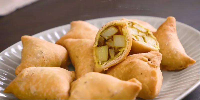 Plato tradicional indio las Samosas