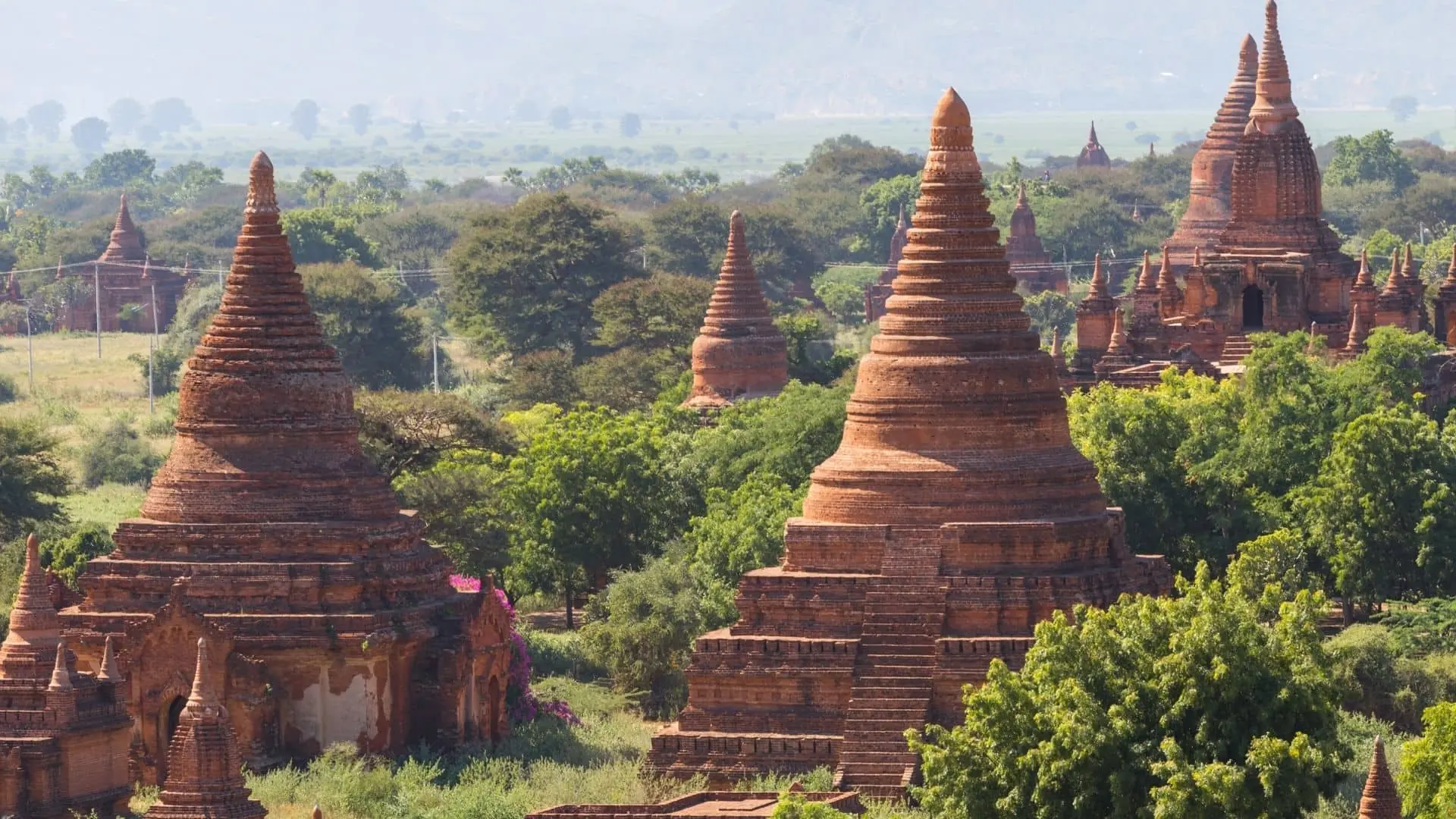 Bagan, uno de los 1000 templos de Myanmar