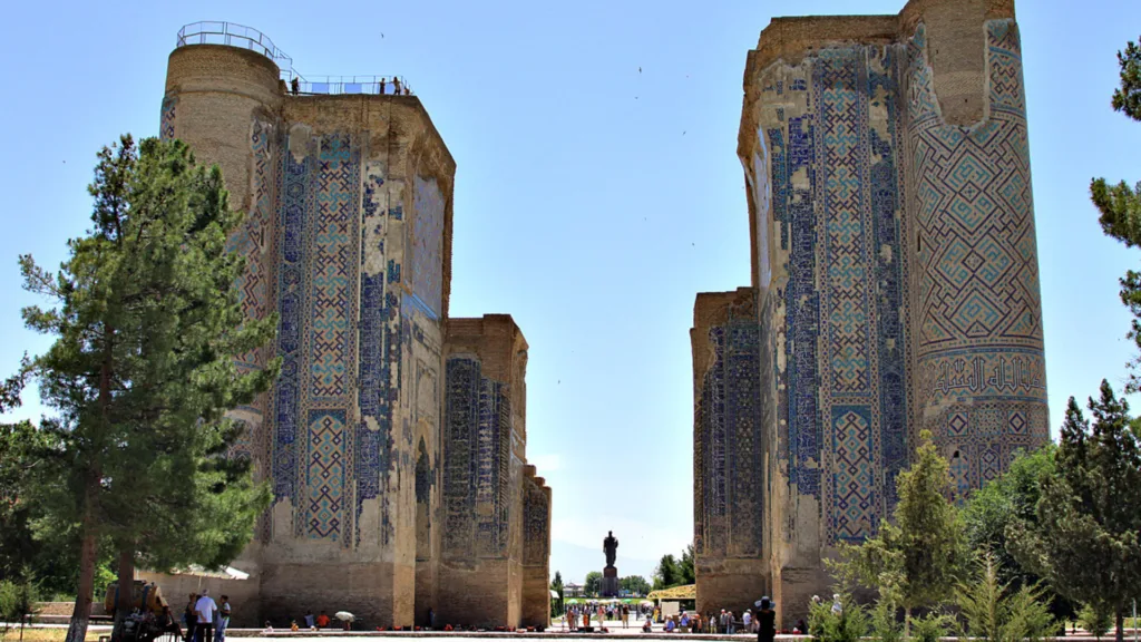 Ak Saray Palace, Shakhrisabz — Maravillas de Uzbekistán