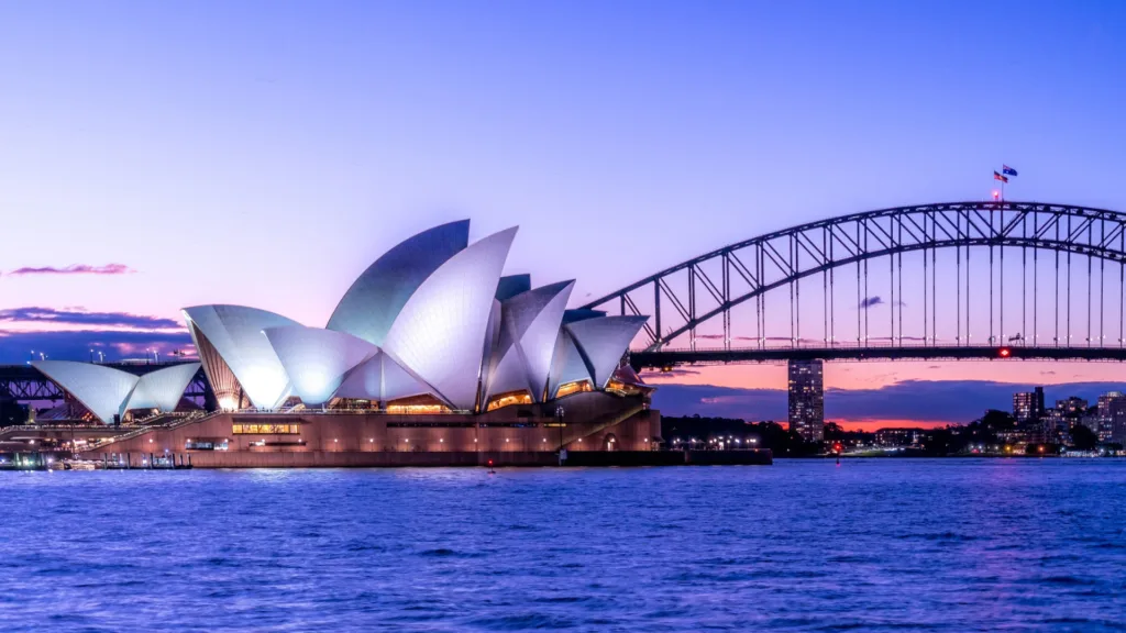 Ópera de Sídney y el Harbour Bridge — Australia Fly & Drive