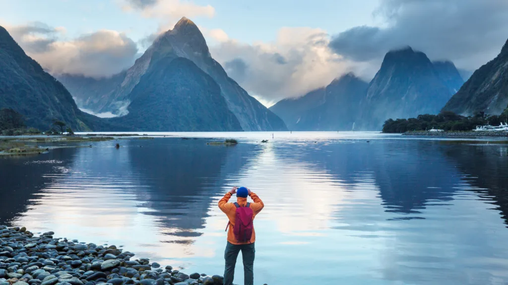 Milford Sound — Wallabies y Kiwis