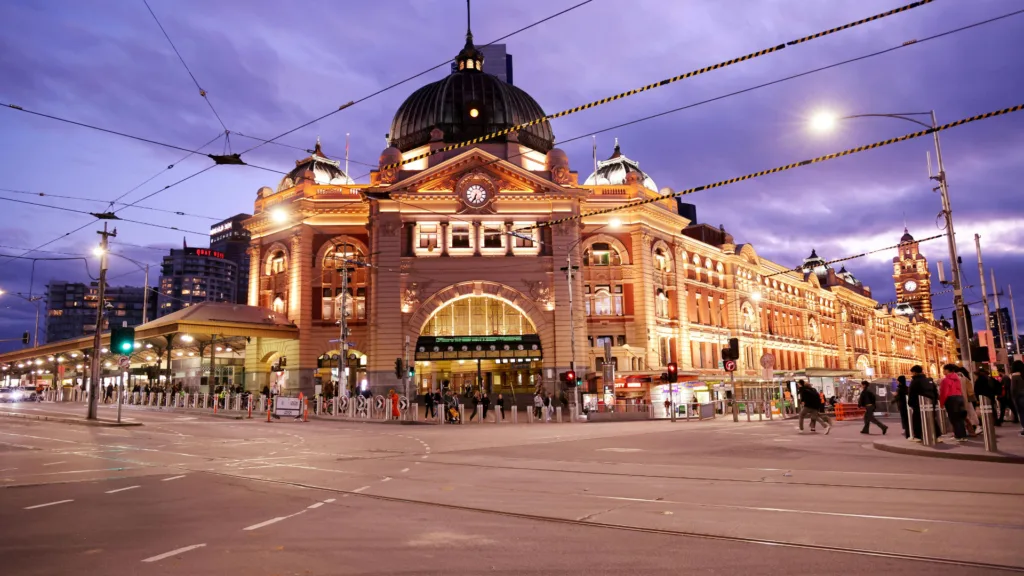Estación de Flinders Street, Melbourne — Descubriendo Australia
