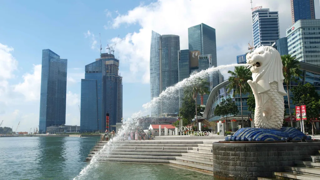 Merlion, Singapur — Singapur al Completo