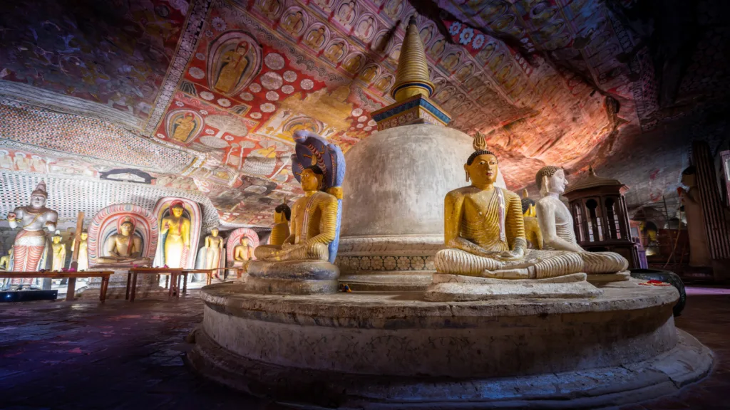 Templo Cueva de Dambulla — Sri Lanka y Maldivas