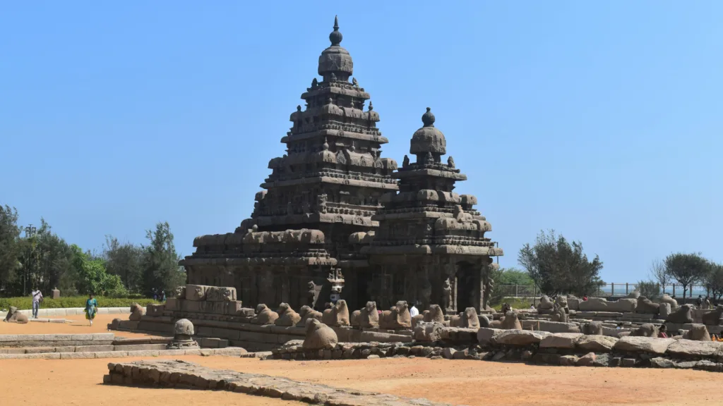 Templo de la Orilla, Mahabalipuram — Exótica India del Sur