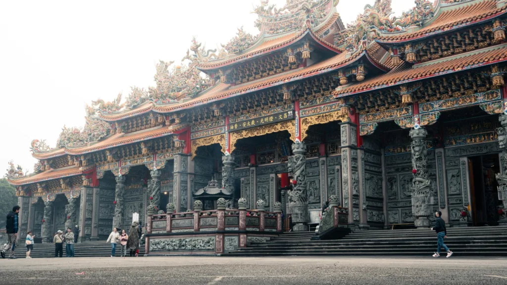 Templo Lungshan, Taipei — Made in Taiwan y Hong Kong