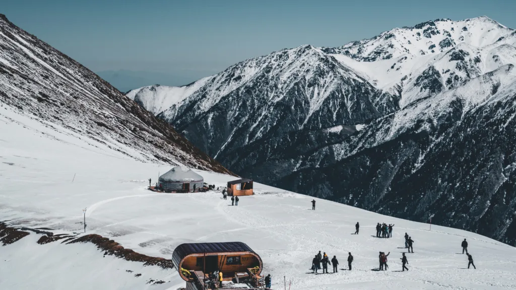 Estación de montaña de Shymbulak — Kazajistán Clásico