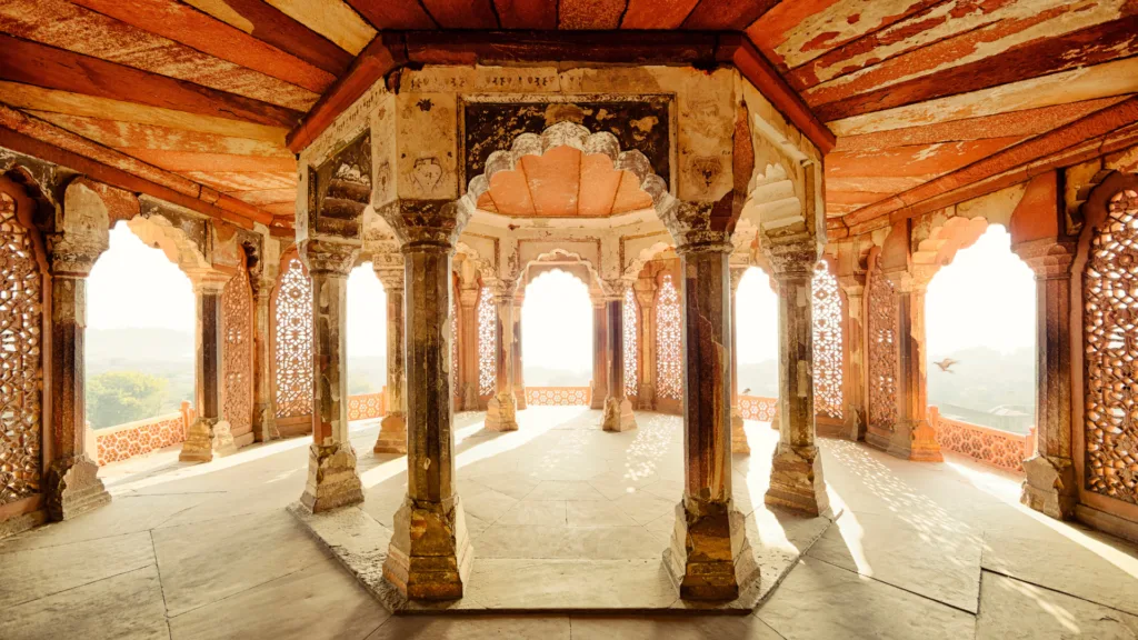 Fuerte Agra — India Especial Diwali