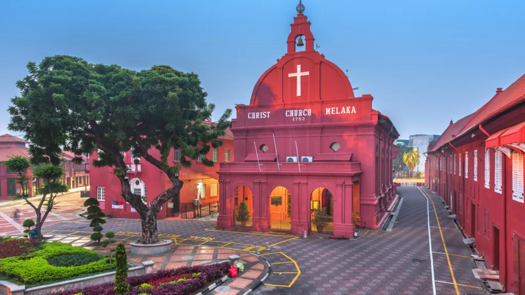 Plaza Holandesa, Malaca — Verano en Malasia con Islas Perhentian
