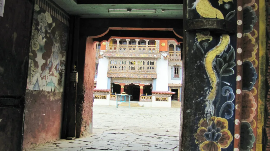 Monasterio de Gangtey — Panorama de Bután y Katmandú