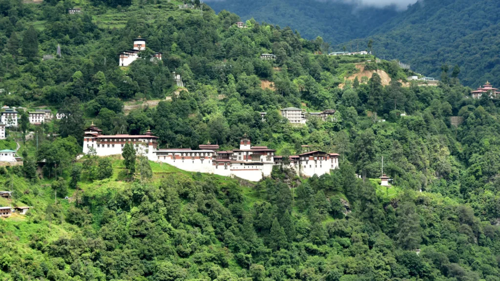 Dzong de Trongsa — Panorama de Bután y Katmandú
