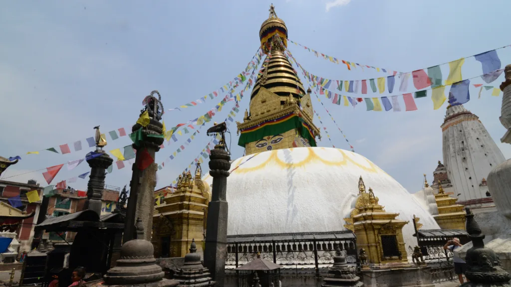 Estupa de Swayambhunath, Kathmandu — Nepal Clásico
