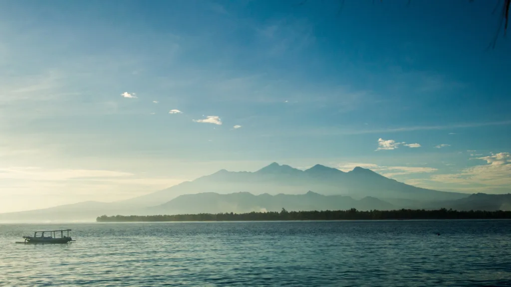 Lombok desde Gili — Luna de Miel en Indonesia