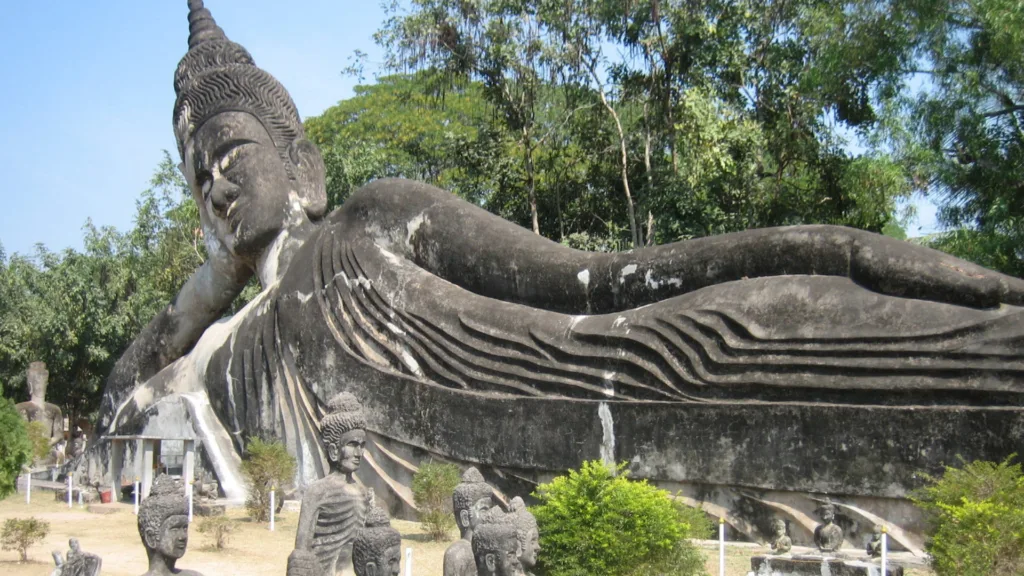 Paque de Budda, Vientiane — El Espíritu de Laos