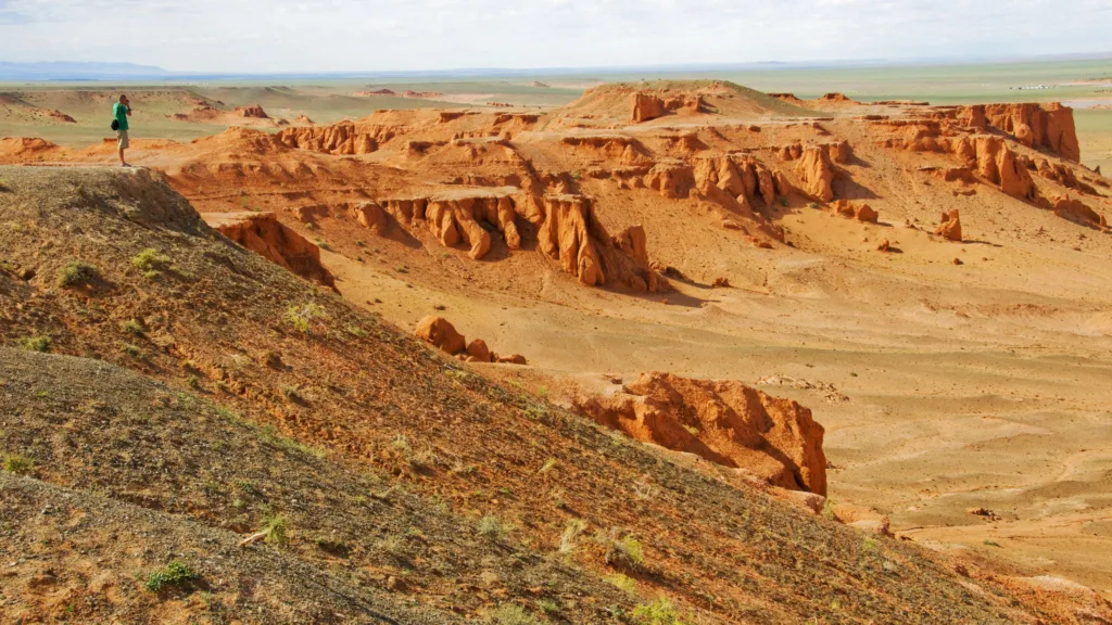 Acantilados Llameantes — Mongolia: Explorar la Tierra Misteriosa