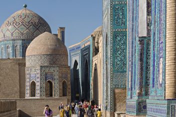 27 mar. Complejo funerario Shakhi-Zinda, Samarcanda — Uzbekistán Salida Especial Semana Santa 21 Marzo 2027