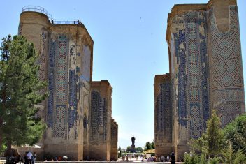 Ak Saray Palace, Shakhrisabz — Maravillas de Uzbekistán