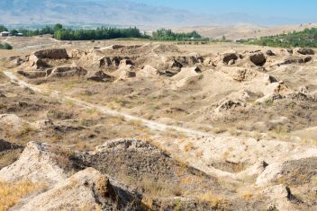 Ruinas de Pendjikent, Tayikistán — La Gran Ruta de la Seda