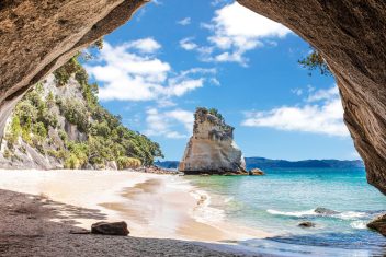 Cathedral Cove, Península de Coromandel — Nueva Zelanda Isla Norte Fly & Drive