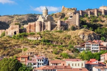 Fortaleza Narikala, Tiblisi, Georgia — Georgia y Armenia, Viaje en grupo