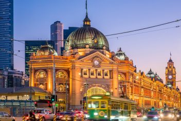 Estación de Flinders Street, Melbourne — Australia Esencial