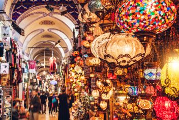 Bazar Ruso, Ashgabat Turkmenistán — Turkmenistán al Completo