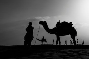 Dunas de Sam, Jaisalmer — India Norte al Completo