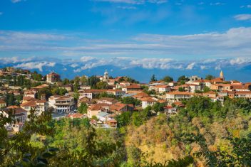 Valle de Alazani — Azerbaiyán y Georgia